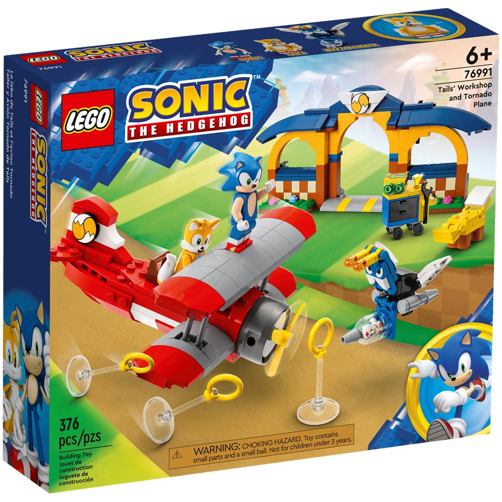 76991 Sonic the Hedgehog Laboratorio di Tails e Aereo Tornado - Foto 1