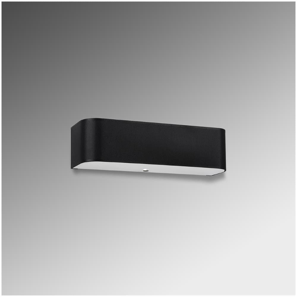 Lampada Da Parete Lokko Nero Sl. 0778 - Minimalista Lampade Da Parete Nero 12x45x12 Cm - Foto 2