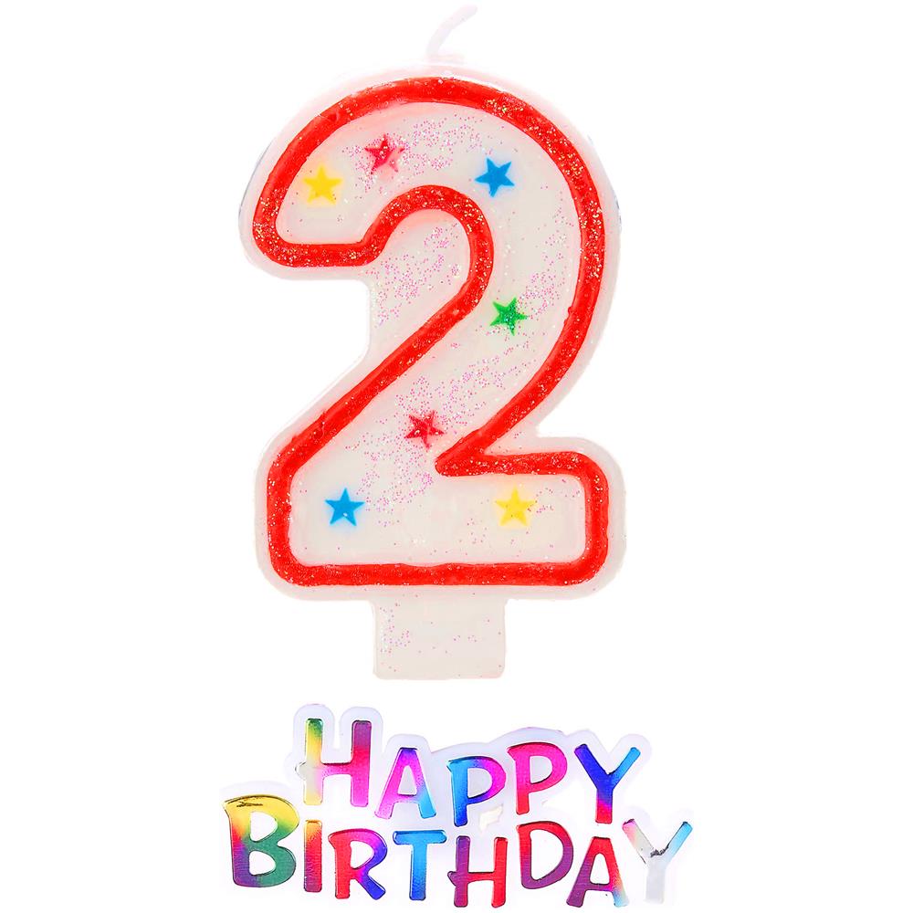 Candelina Stellata Numero 2 Taglia Unica - Foto 1