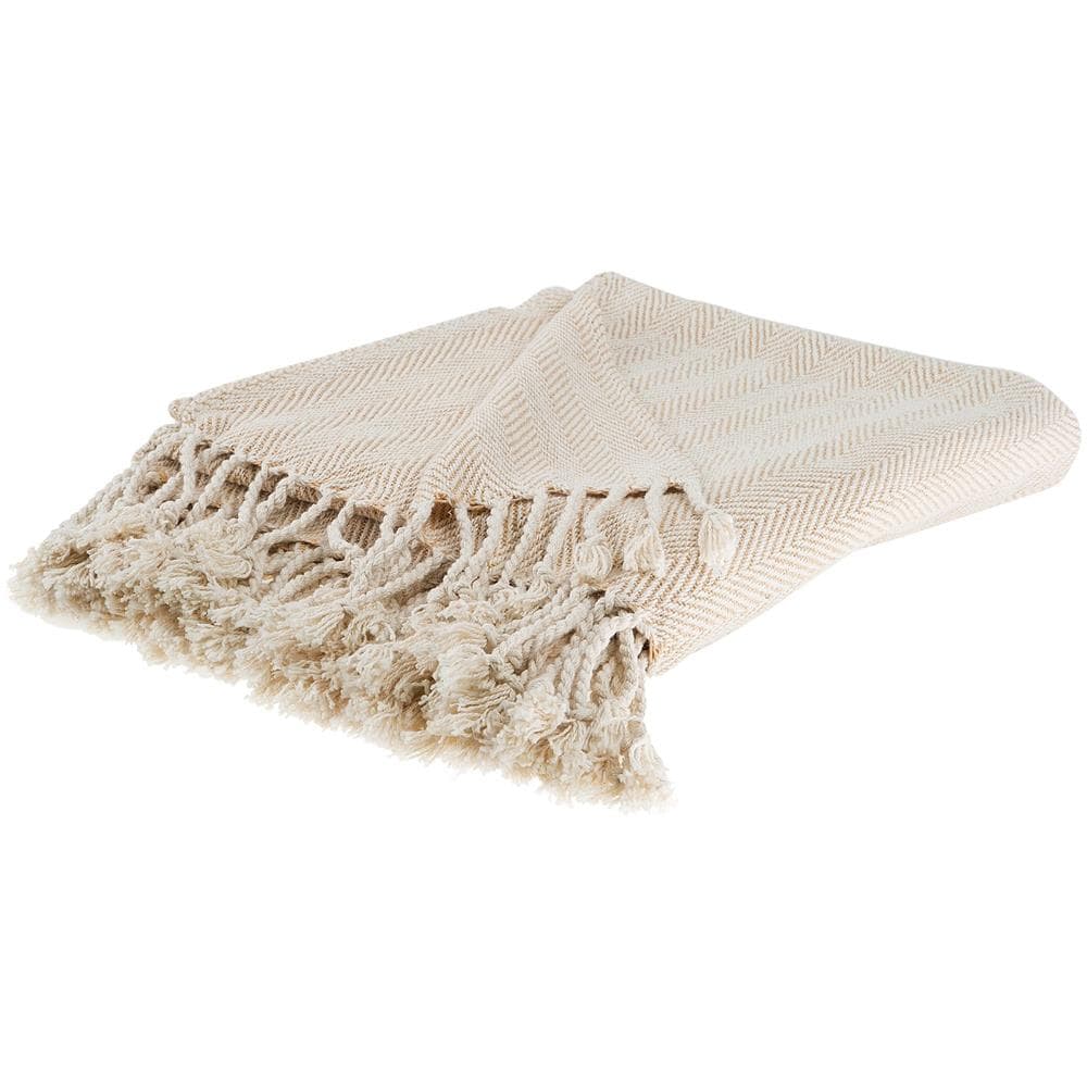 Coperta Beige 130 X 160 Cm Tilmi - Foto 1