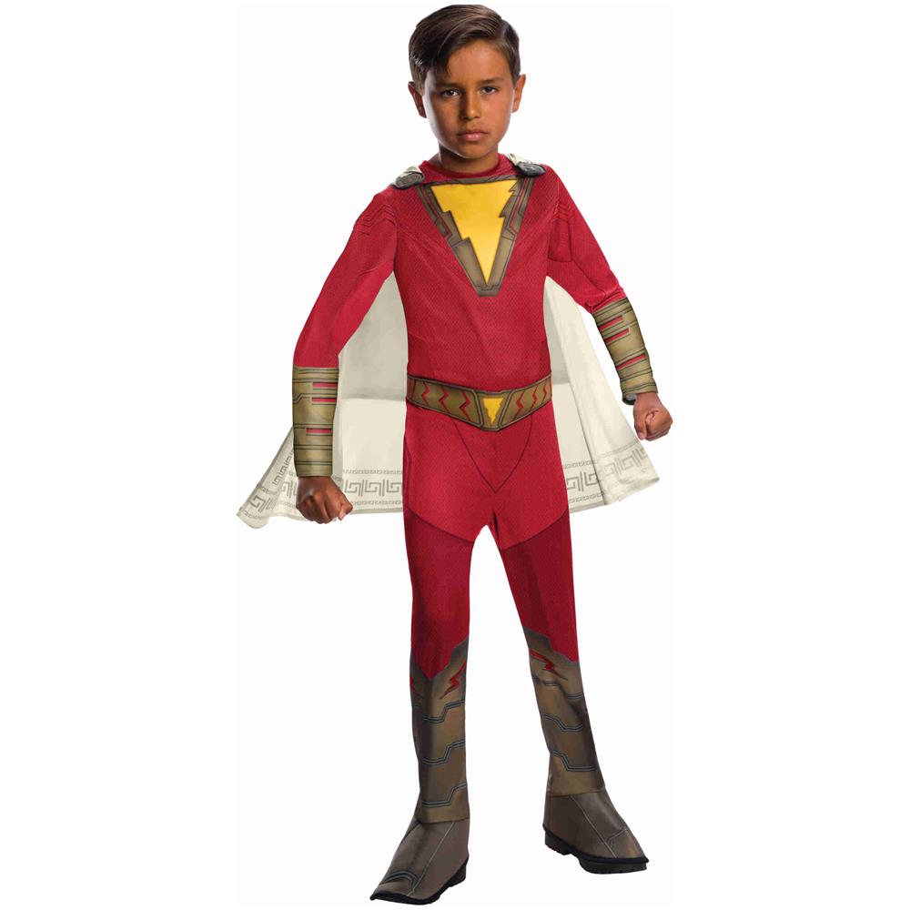 Costume Shazam Classico Bambino - Taglia: 7/8 Anni (117/128 Cm) - Foto 1