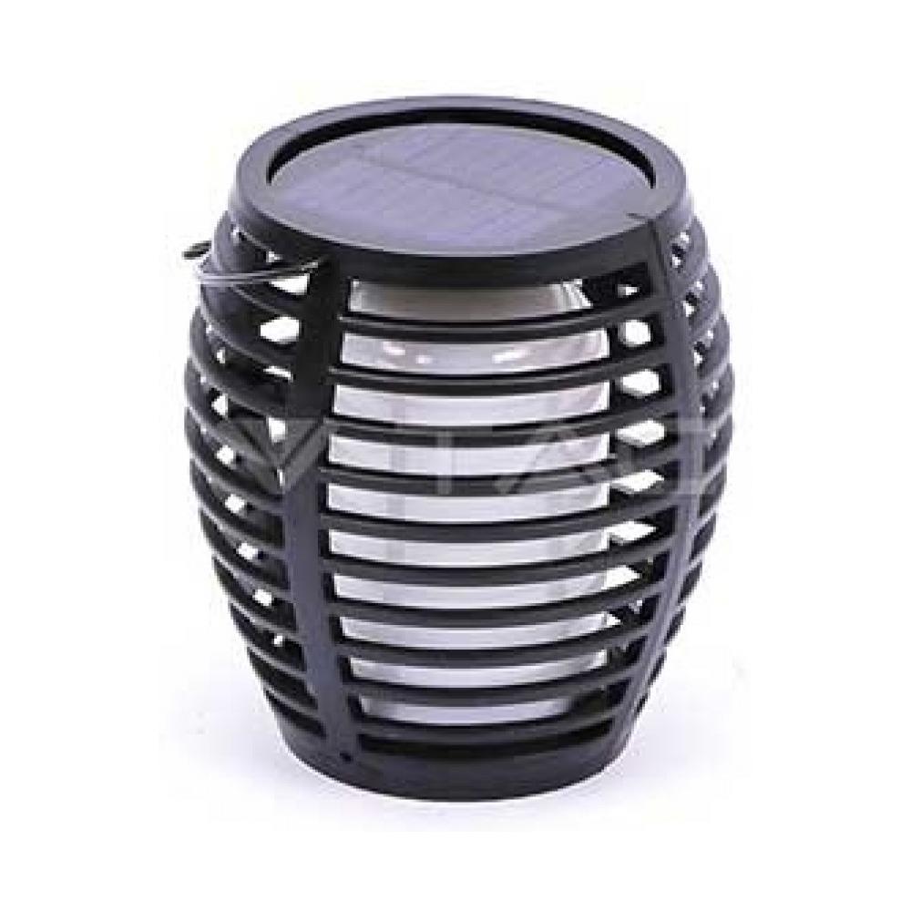 V-tac Vt-719 Lanterna Da Giardino 0,45w Con Pannello Solare E Sensore Integrato Effetto Fiamma - Sku 8558 - Foto 2