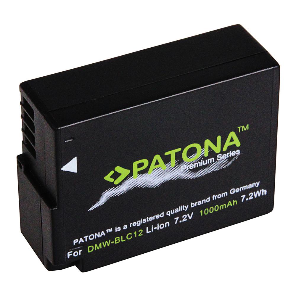 Batteria Patona Premium Per Panasonic Dmw-blc12 Lumix Dmc Fz200 Lumix Dmc G6 G5 Gh2 - Foto 2