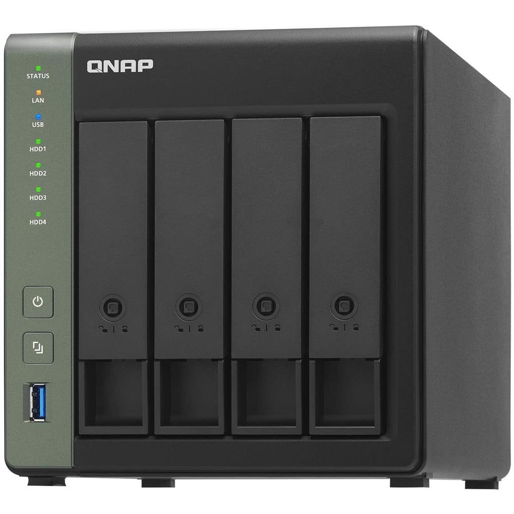 NAS TS-431X3-4G 4 Slot 3.5" / 2.5" Interfacce 2x Gigabit Ethernet / 3x USB 3.2 Ram 4 GB - Foto 2