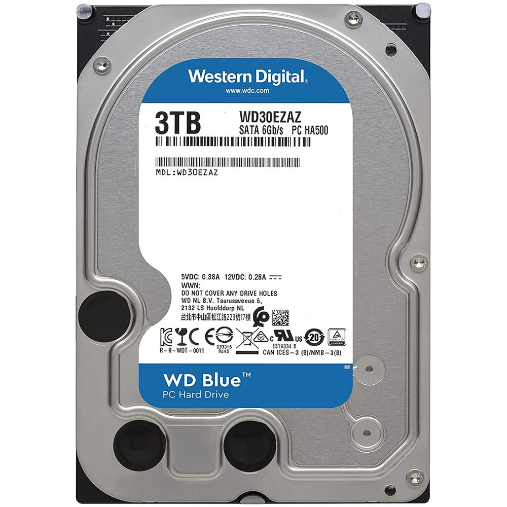 Hard Disk Interno Blue 3 TB 3.5" Interfaccia Serial ATA III 5400 Rpm - Foto 2