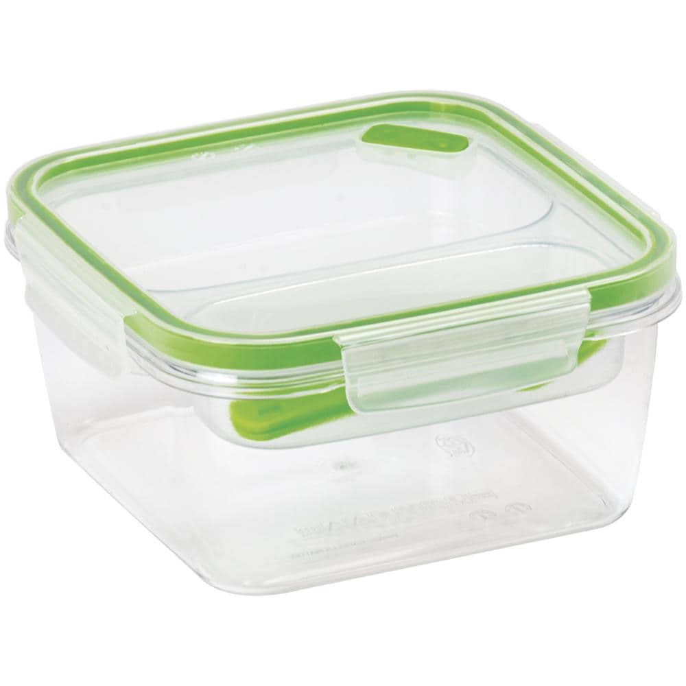 Contenitore Salva Freschezza Quadrato Da 0,8 Lt Tritan Verde Verde - Foto 1