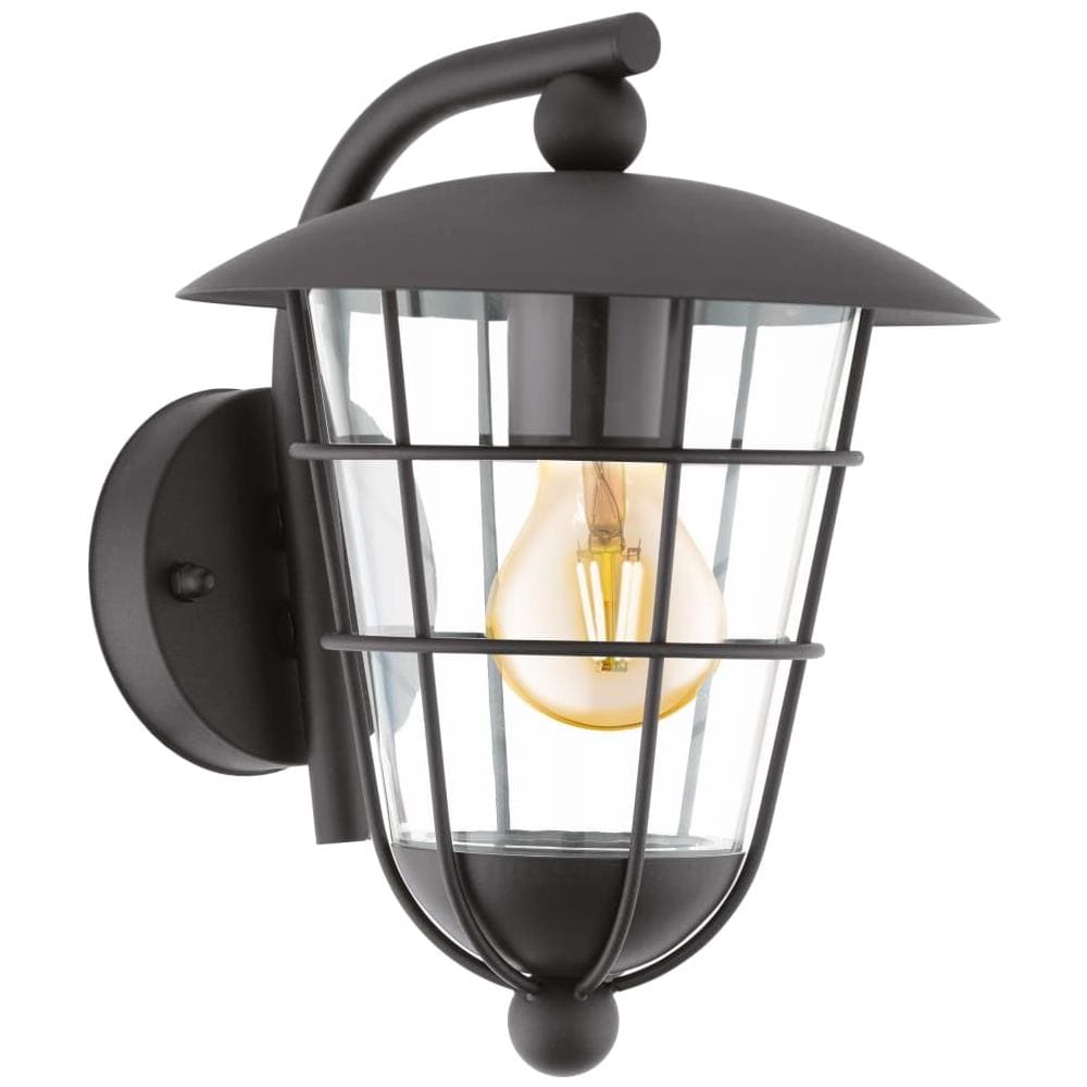 Luce da Parete Esterna Pulfero Nera - Foto 1