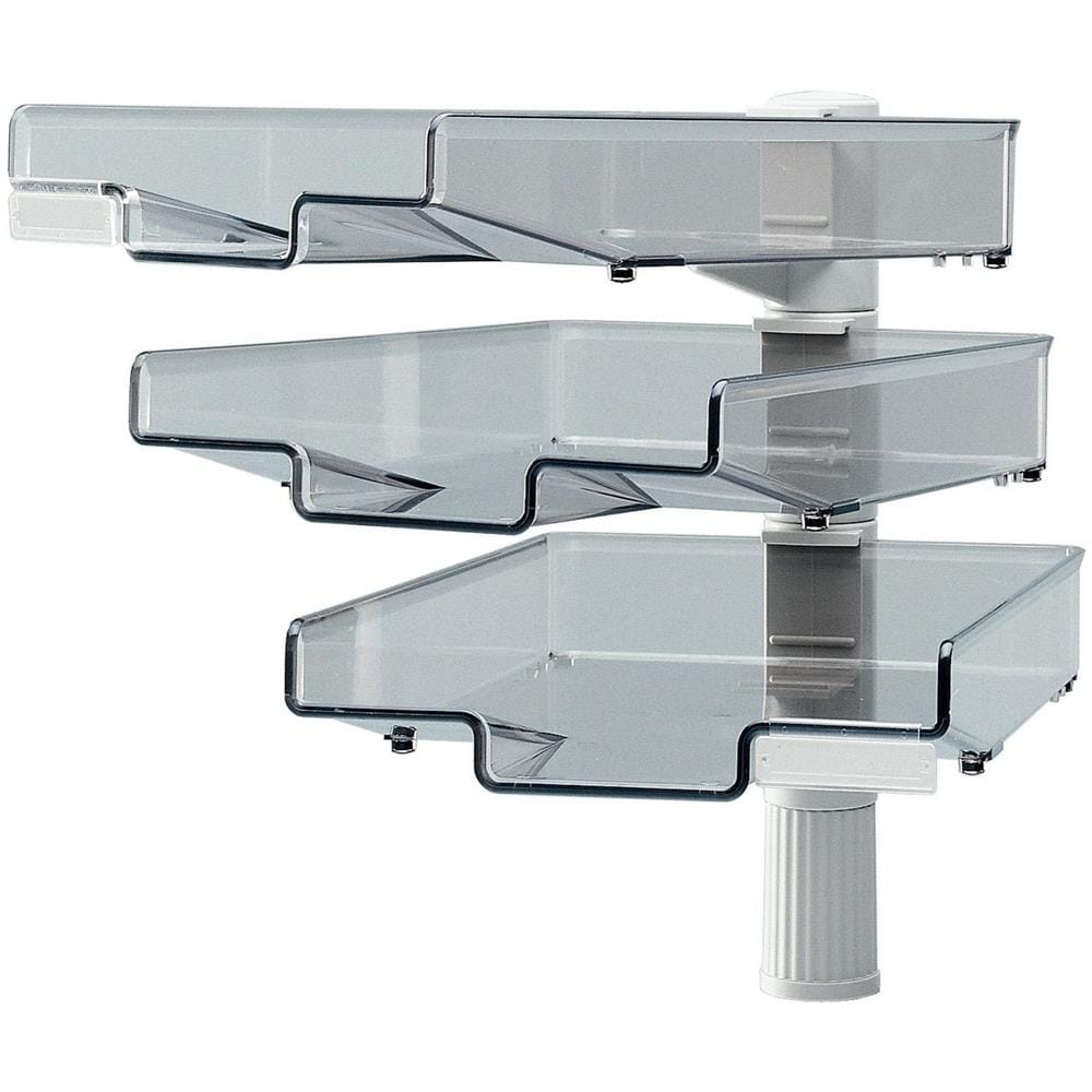 41-5033.002 scaffale Scaffale angolare Supporto sospeso Grigio, Trasparente - Foto 1