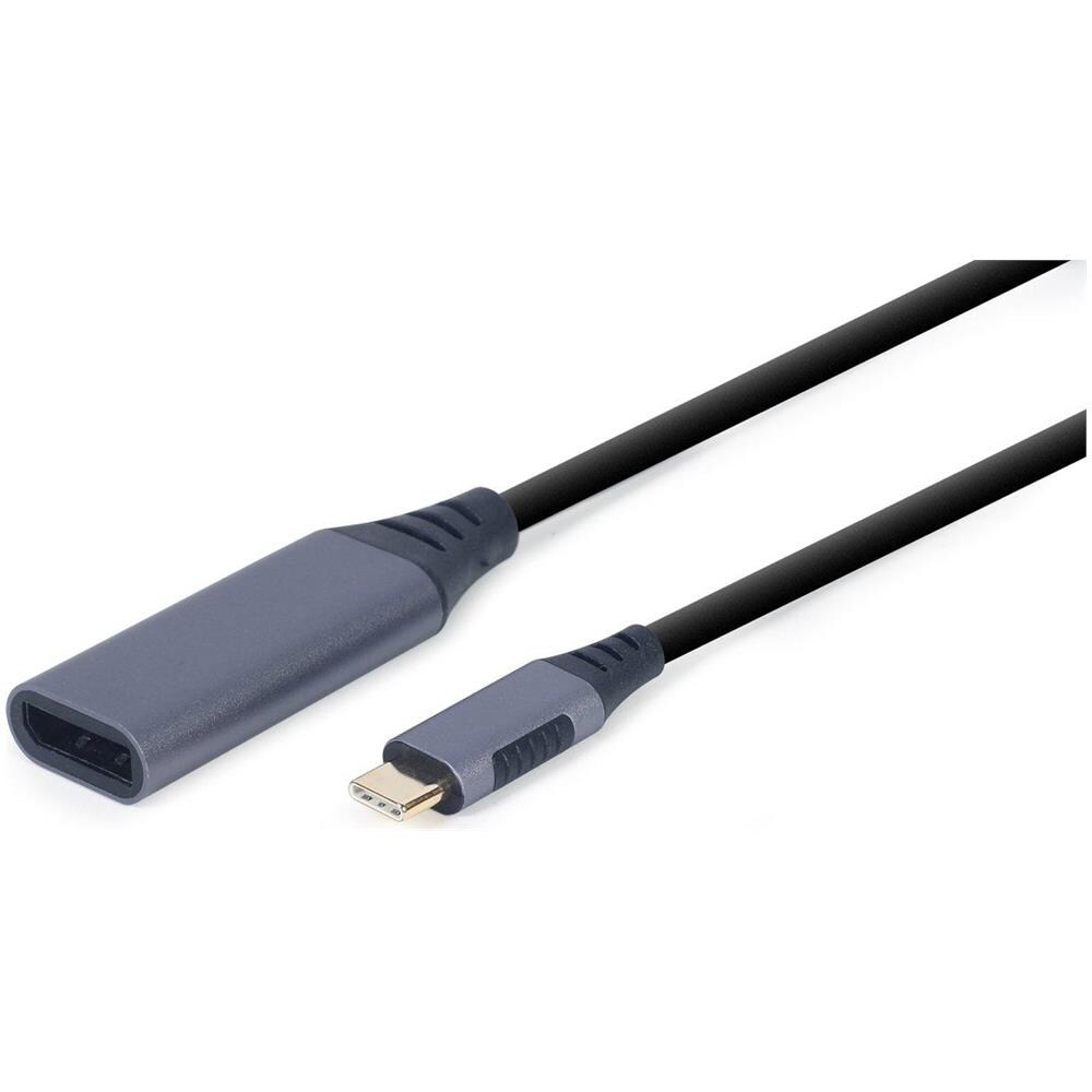 Cablexpert A-usb3c-dpf-01 Cavo Adattatore Video 0,15 M Usb Tipo C Displayport Grigio - Foto 2