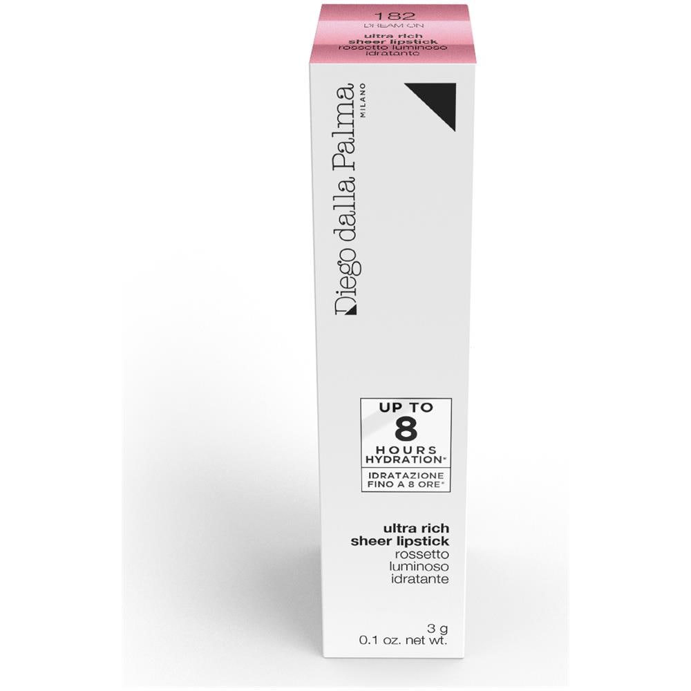 Ultra Rich Sheer Lipstick 182 Dream on - Rosa caldo 3g - Foto 5