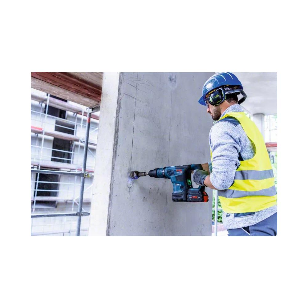 GBH 18V-36 C Professional 500 Giri /min SDS-max 5,1 kg Nero, Blu - Foto 2
