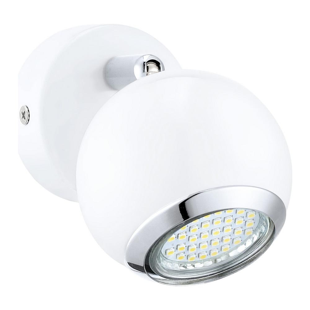 Faretto Singolo In Acciaio Ø7 Cm, 1x3w Led Gu10 Incluso Bianco - Foto 1