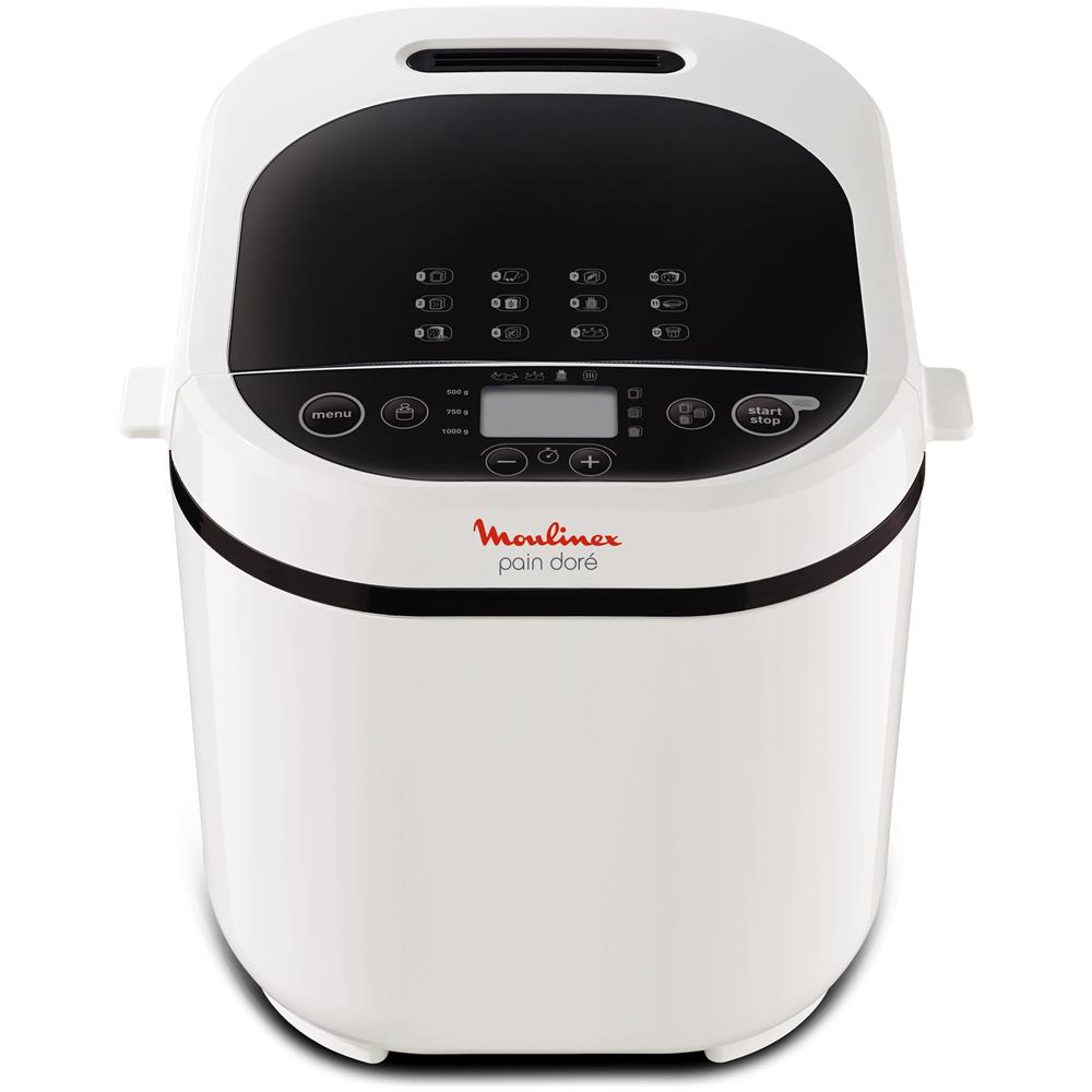 MOULINEX OW2101 Macchina per Pane Potenza 650 Watt Colore Bianco 