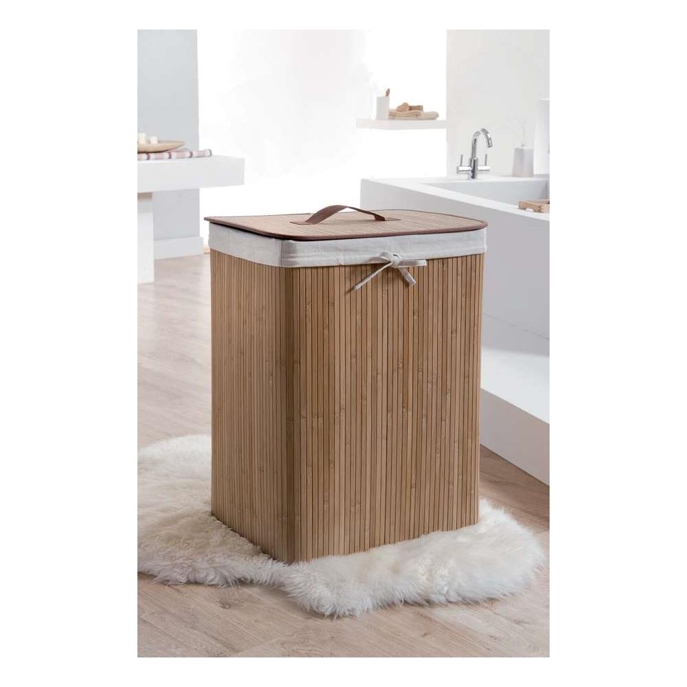 Cesto Rettangolare In Bambù - Foto 2