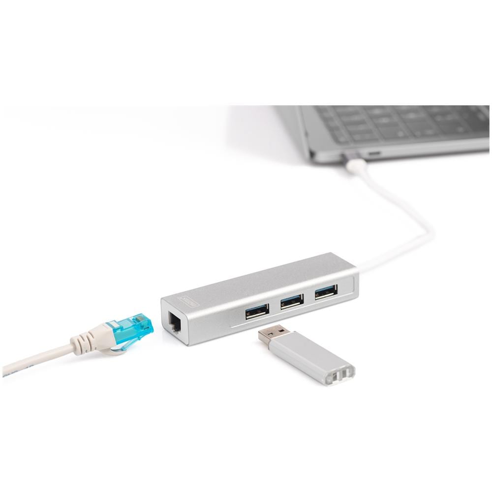 Hub USB Type-C™ 3.0 con Gigabit Ethernet - Foto 2