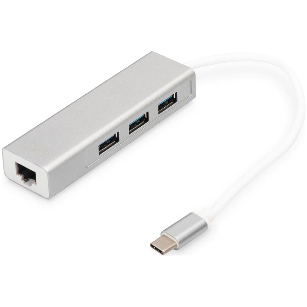 Hub USB Type-C™ 3.0 con Gigabit Ethernet - Foto 1