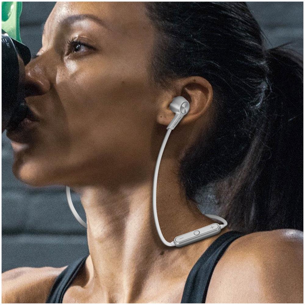 Auricolari Bluetooth In-ear Magnetici Audio Hd Argento - Foto 2