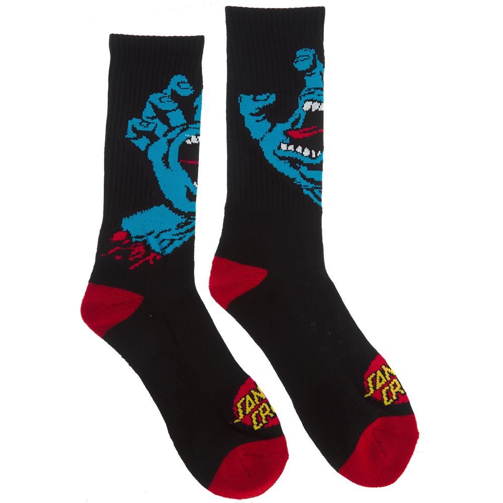 Calzini Santa Cruz Screaming Hand Nero (default, Nero)  - Foto 2