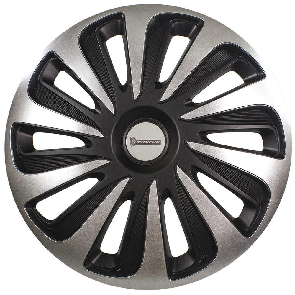 9122 Set 4 Copricerchi 15'' Mod. 3d Black Edition - Foto 1