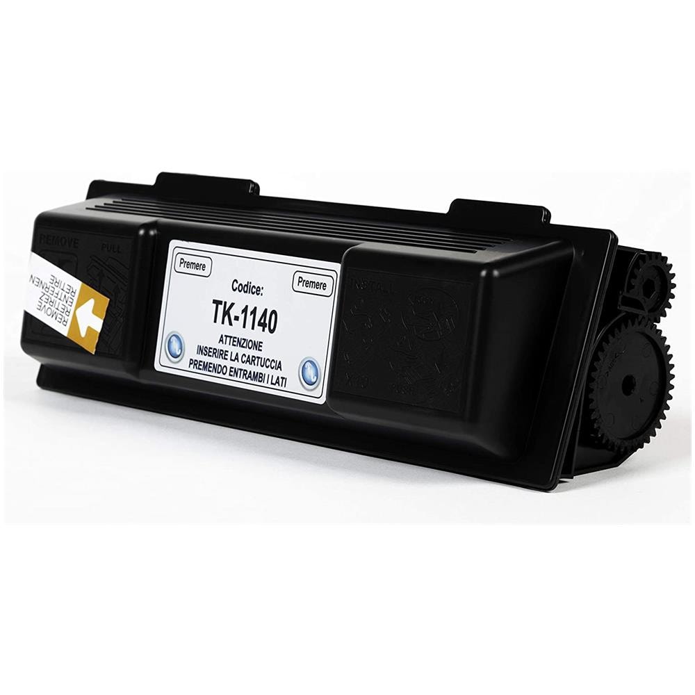 TONER COMPATIBILE - Kyocera Tk-1140 1t02ml0nl0 Per Fs-1035mfp, Fs-1135mfp, Ecosys M2035dn, Ecosys M2535dn Fornito Di Intelligent Chip Capacità 7200 Copie Made In Italy - Foto 2