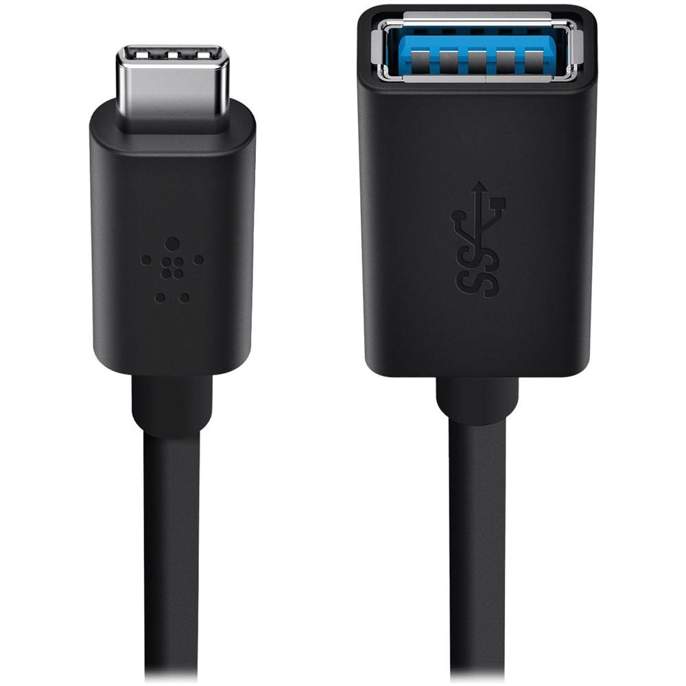 Adattatore USB 3.0 da USB-C a USB-A Nero - Foto 1
