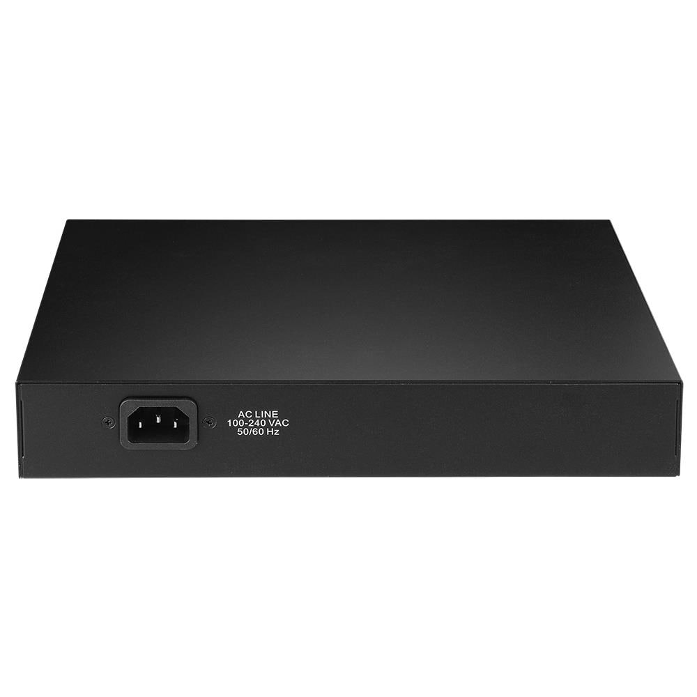 GS-1008PL V2 switch di rete Gestito L2 Gigabit Ethernet (10/100/1000) Supporto Power over Ethernet (PoE) 1U Nero - Foto 4