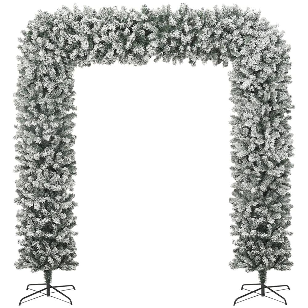 Albero di Natale ad Arco Innevato 240 cm - Foto 2