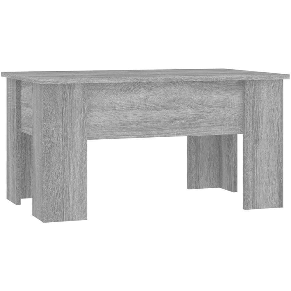 Tavolino Da Salotto Grigio Sonoma 79x49x41 Cm Legno Multistrato - Foto 1
