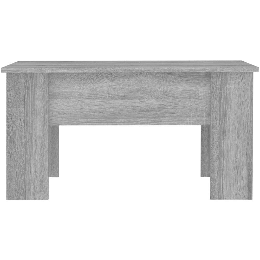 Tavolino Da Salotto Grigio Sonoma 79x49x41 Cm Legno Multistrato - Foto 2
