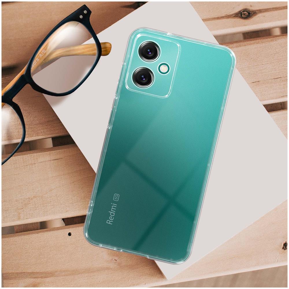 Cover Per Xiaomi Redmi Note 12 5g / 4g Silicone Flessibile Sottile Trasparente - Foto 5