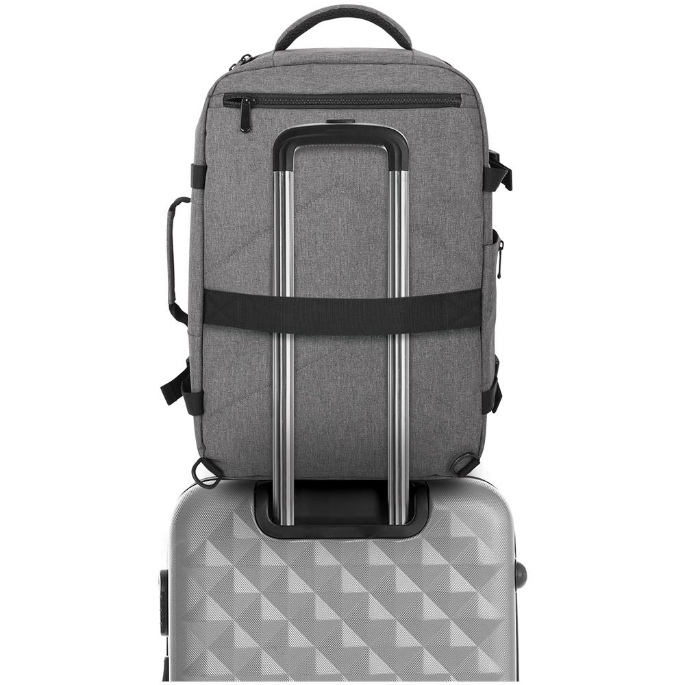 Zaino Per Notebook 17.3'' Bagaglio A Mano Borsone Da Viaggio Roma - Foto 2