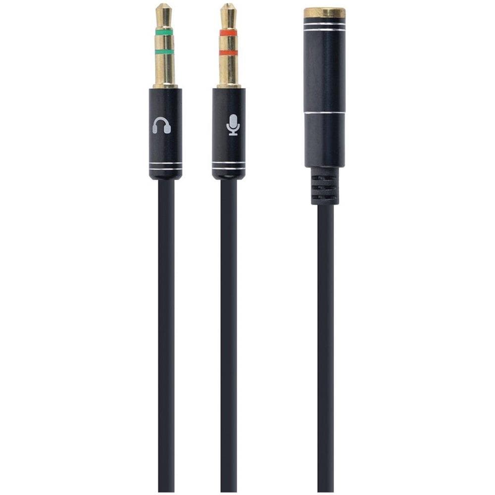 Adattatore Audio Stereo 4PIN 3.5mm Colore Nero - Foto 5