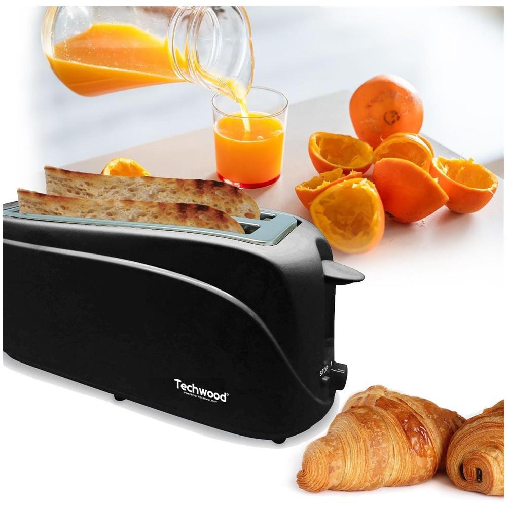 Tostapane TGP-506 a 2 Fette con Potenza 1300 W Colore Nero - Foto 3
