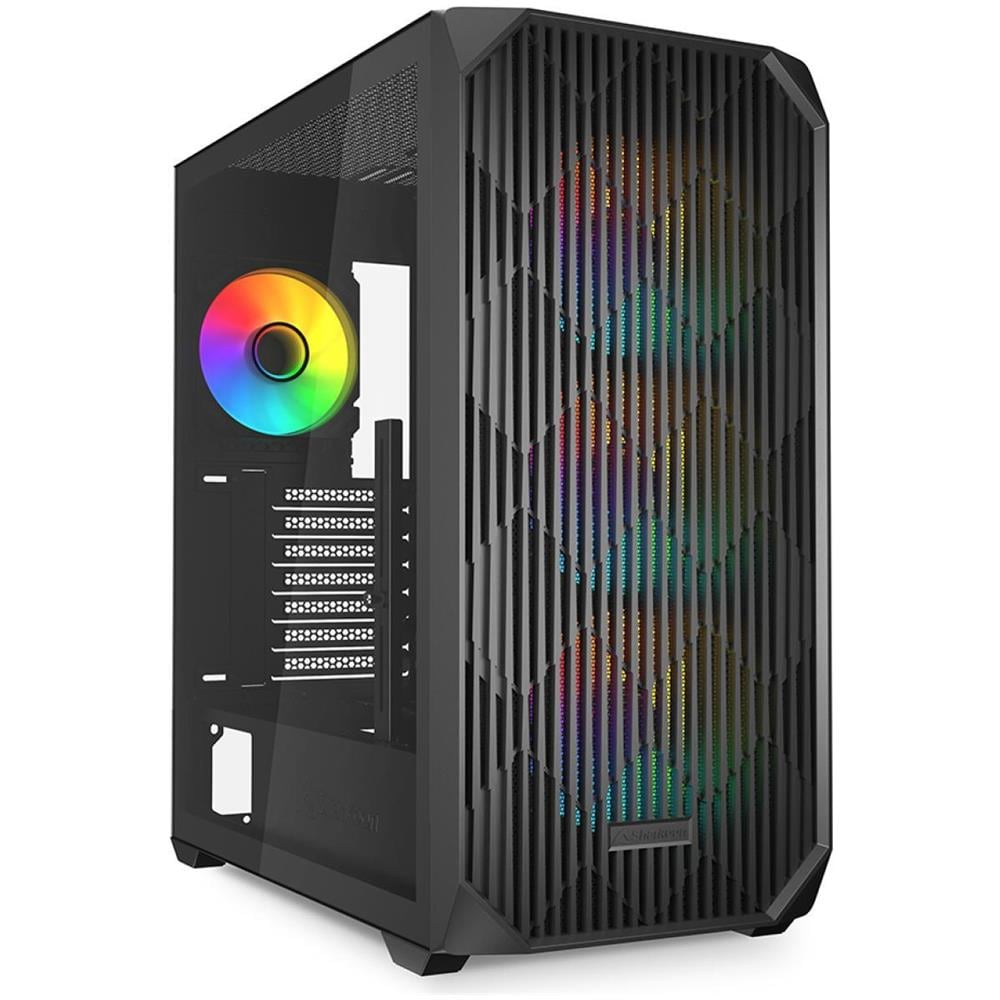 Case AK3 RGB Midi Tower ATX / micro ATX / mini ITX 3x USB 3.0 Colore Nero - Foto 2