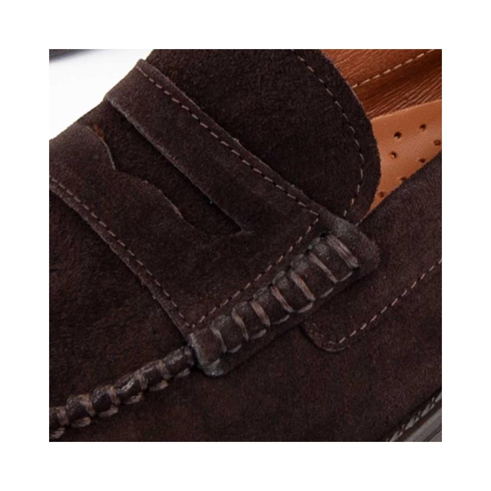 Mocassino Moretto4 Marrone. - Foto 7