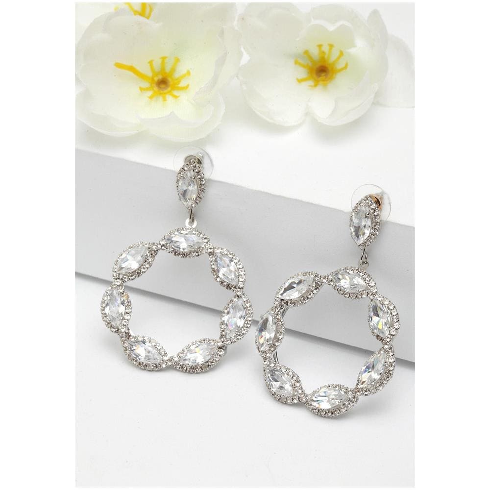 Orecchini Morbidi con Cristalli - Foto 2