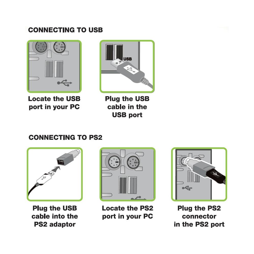 Tastiera USB 8057685309203 (Layout Italiano) Colore Bianco - Foto 2