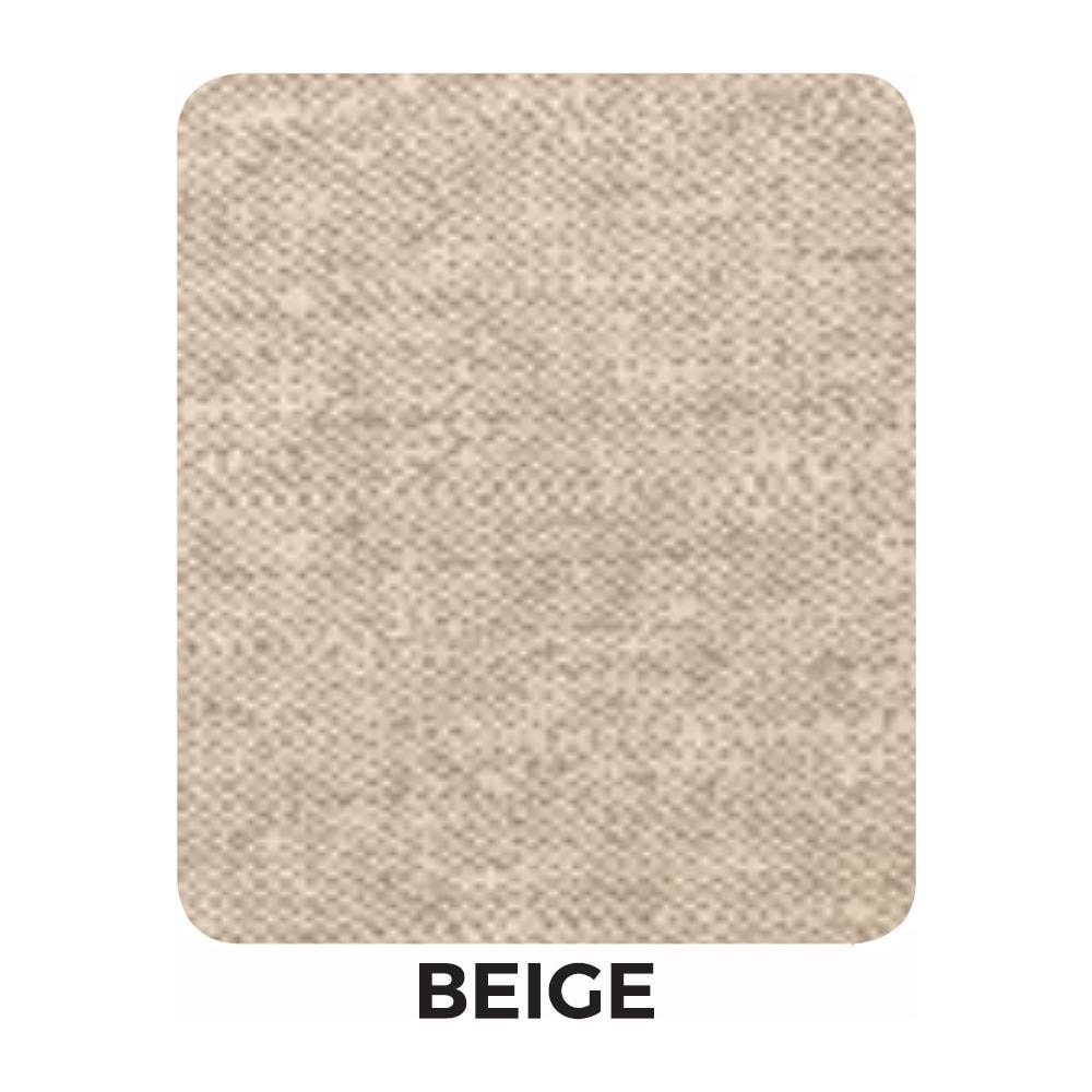 Set Cuscini Coprisedia Imbottiti Sfoderabili Modello Panama Made In Italy Fascia Rotonda 4Pz Beige - Foto 2
