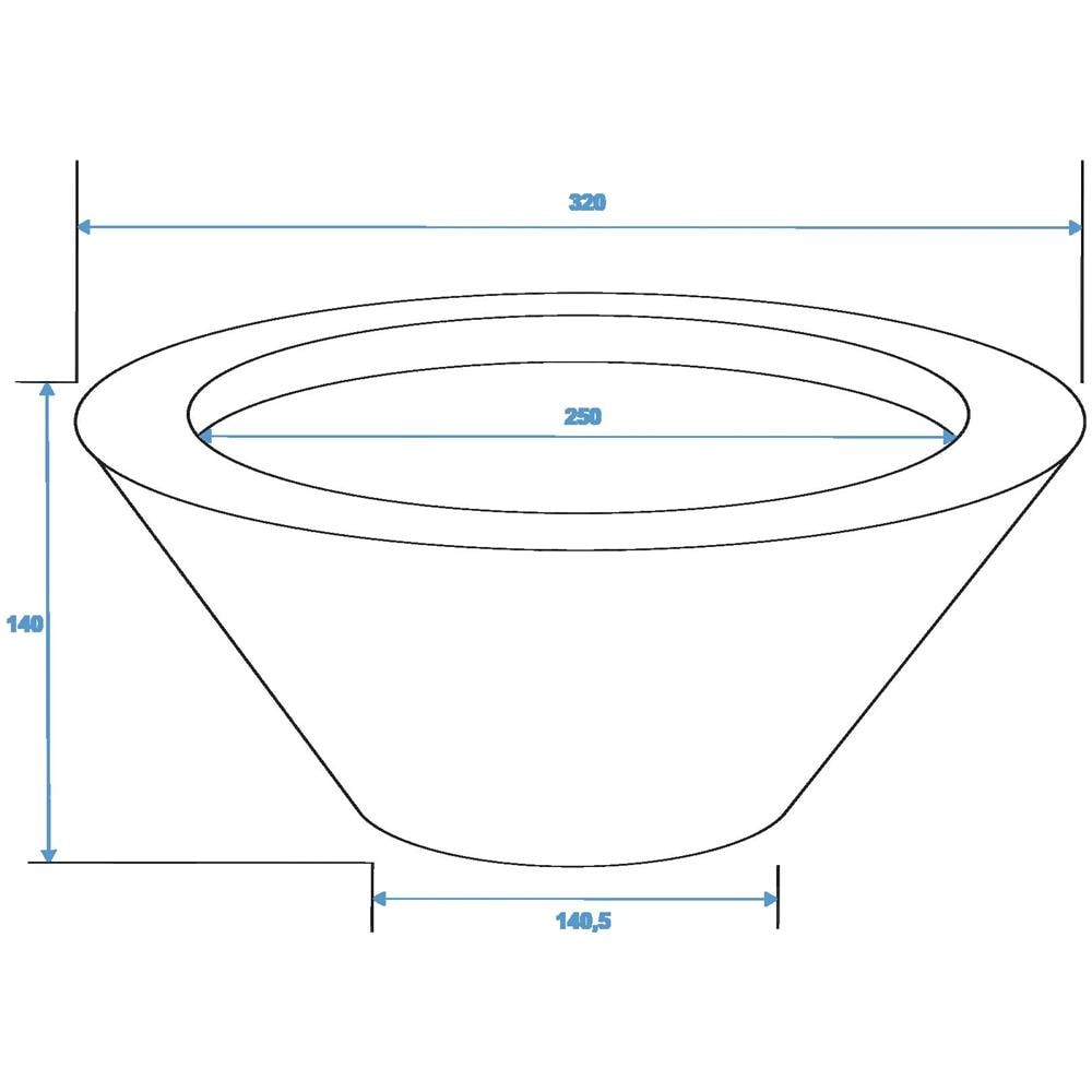 Leichtsin Ciotola-15, Lucido-rosso - Foto 1