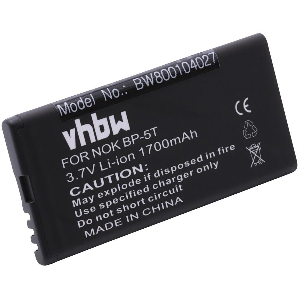 Batteria Li-ion Per Nokia Arrow, Lumia 820, Lumia 820.2, Lumia 825. Sostituisce: Nokia Bp-5t. 1650mah (3,7 V) - Foto 2