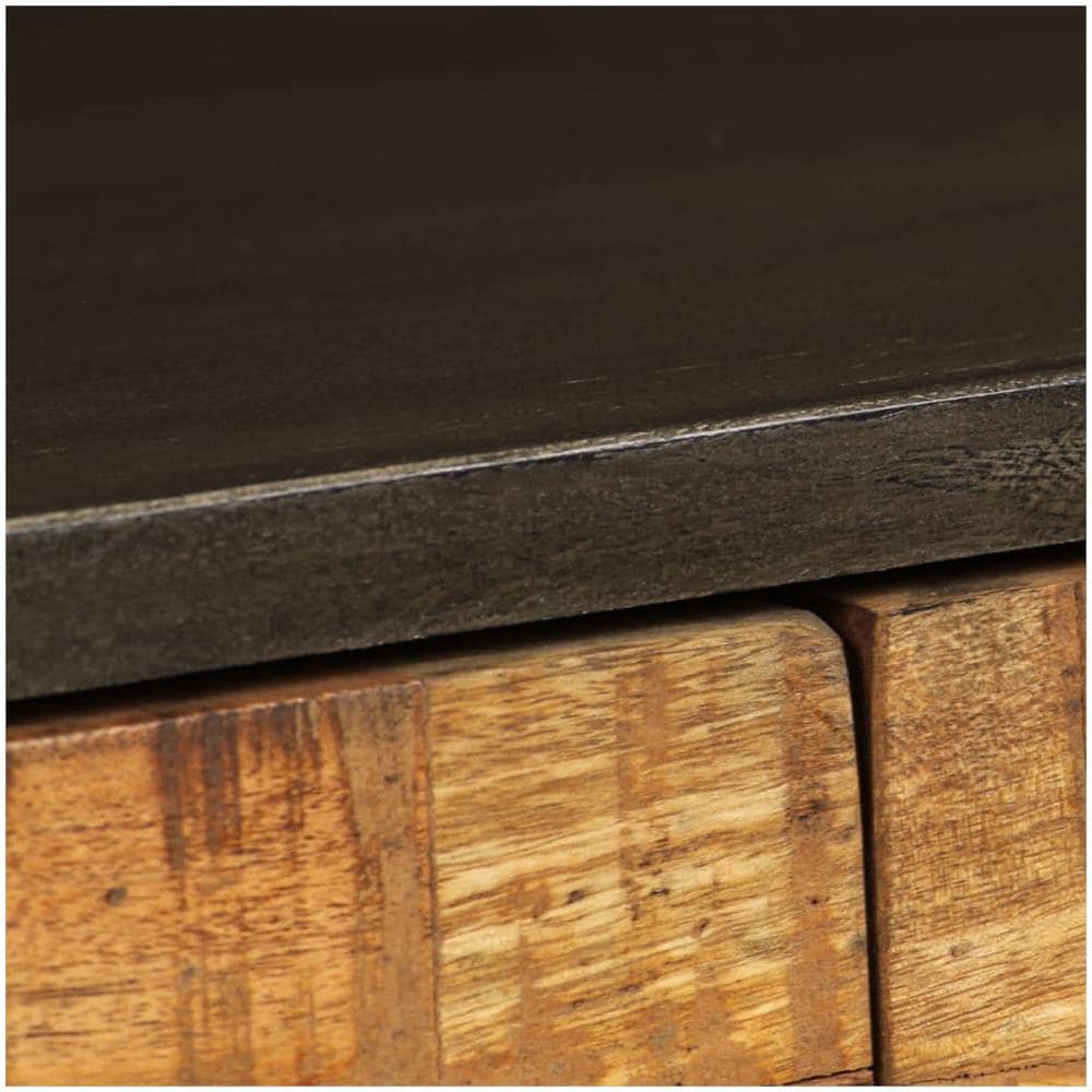 Mobile Porta Tv In Legno Massello Di Mango 140x30x45 Cm - Foto 2