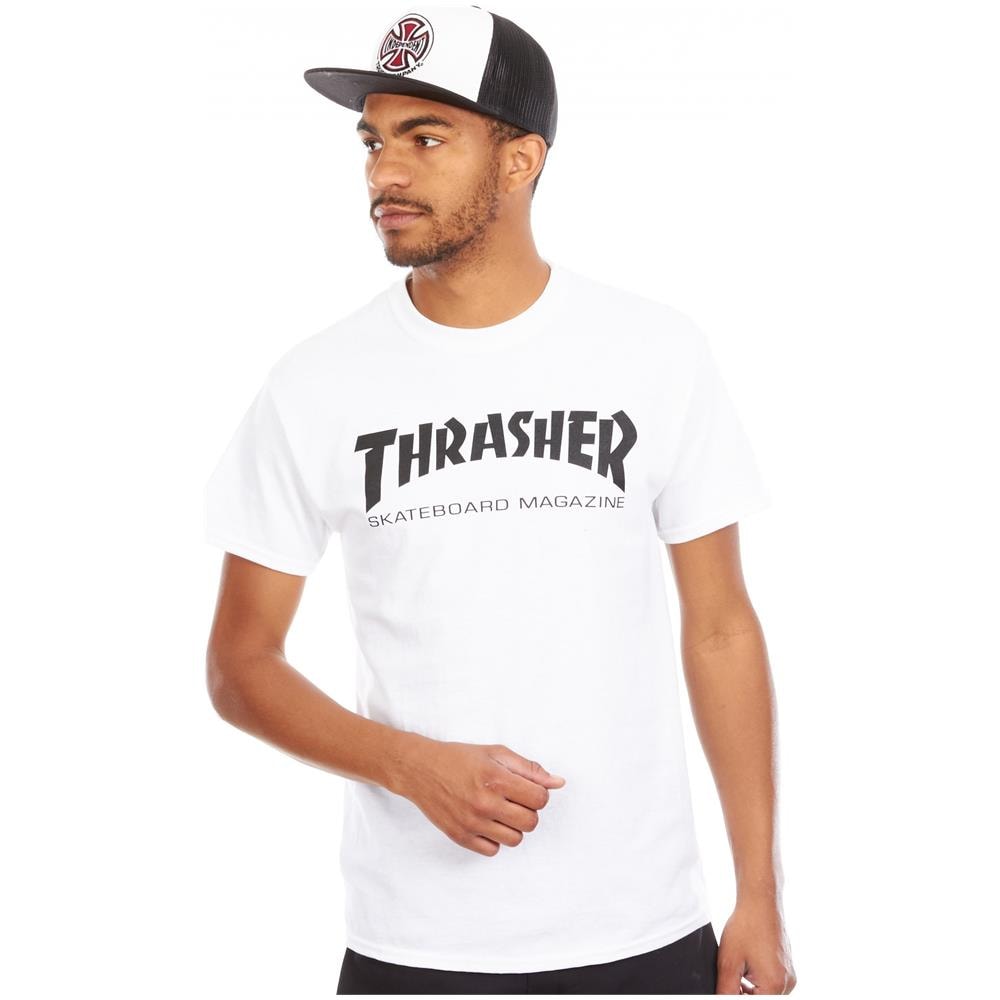 T-shirt Skate Mag Bianco (l, Bianco) - Foto 1