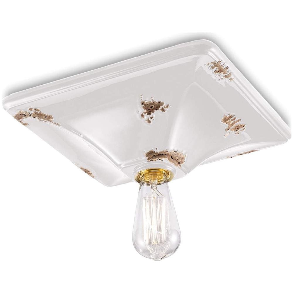 Vintage C136, Plafoniera, - Bianco - Foto 1