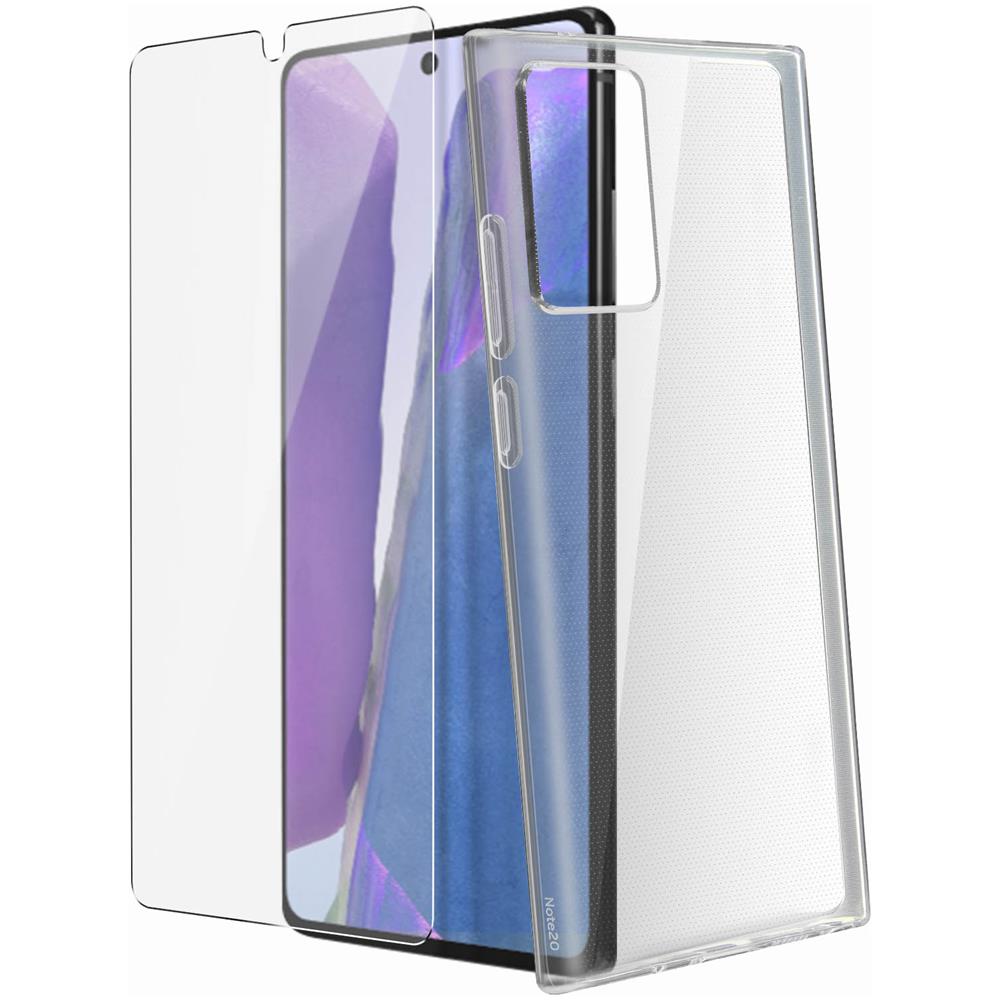 Cover Samsung Galaxy Note 20 Silicone + Vetro Temperato - Foto 5