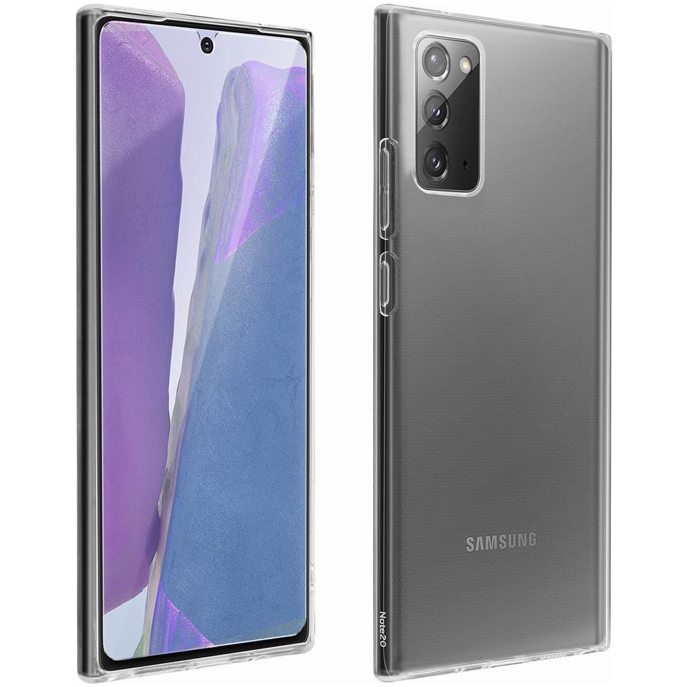 Cover Samsung Galaxy Note 20 Silicone + Vetro Temperato - Foto 1