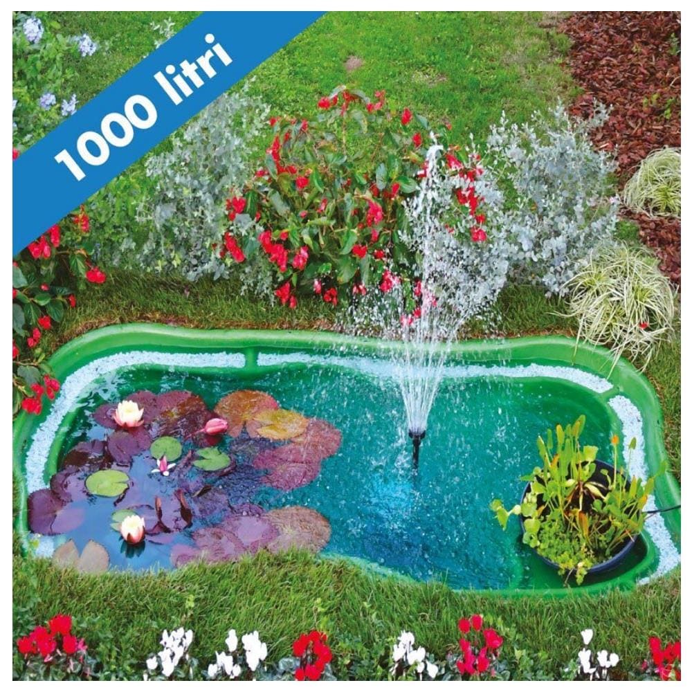 Laghetto Da Giardino Colore Verde Maggiore Litri 1000 - Foto 1