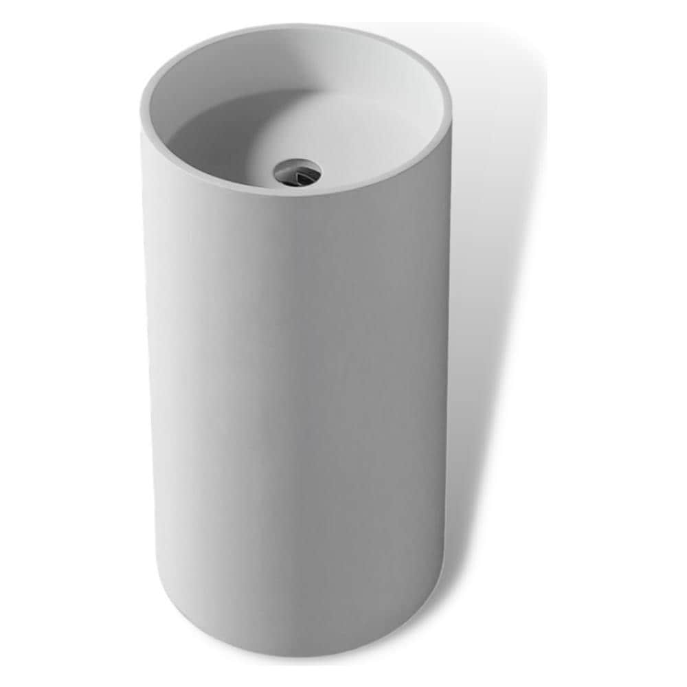 Lavabo Free Standing Klaus Artificial Stone Bianco Opaco Matt - Foto 2
