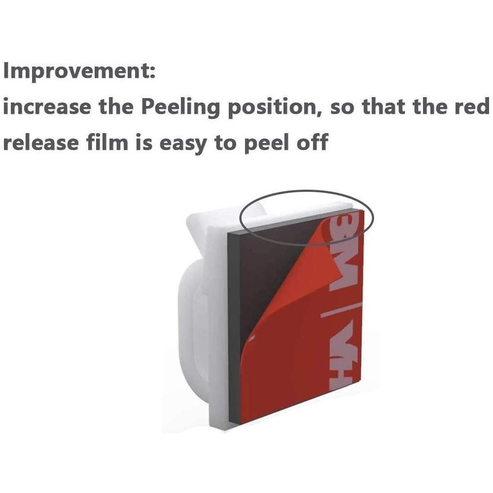 Portacavi Autoadesivo Confezione Da 50 Pezzi White - Foto 2