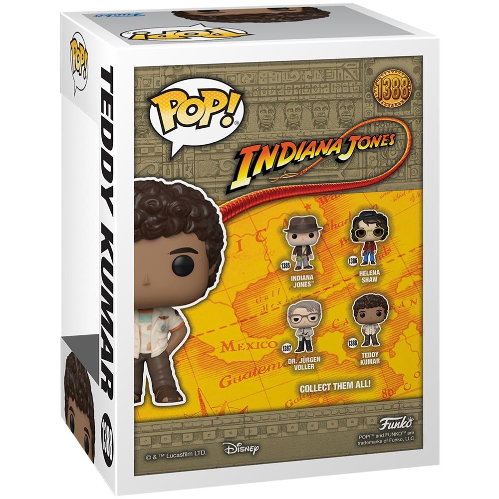 Indiana Jones And The Dial Of Destiny Pop! Movie Vinyl Figure Teddy Kuma 9 Cm - Foto 2