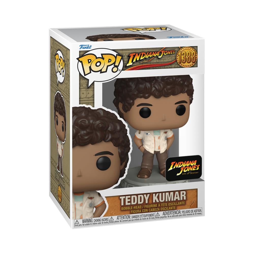 Indiana Jones And The Dial Of Destiny Pop! Movie Vinyl Figure Teddy Kuma 9 Cm - Foto 1